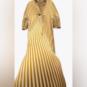 Zara oversized striped dress